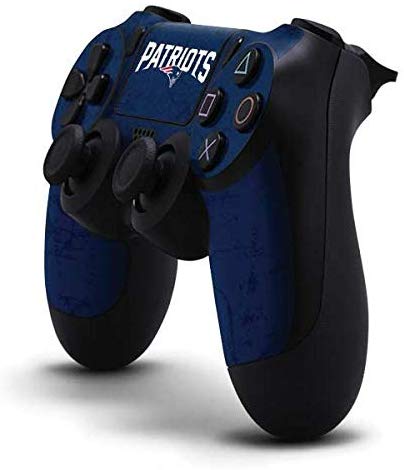 Skinit Calcomanía con efecto gastado y diseño de la NFL para el control de la consola Sony PlayStation 4 / PS4 DualShock 4