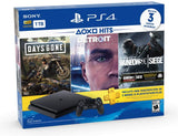 PlayStation 4 Hits 1TB con 3 juegos: Days Gone, Detroit: Become Human, Tom Clancy's Rainbow Six: Siege - Bundle Edition