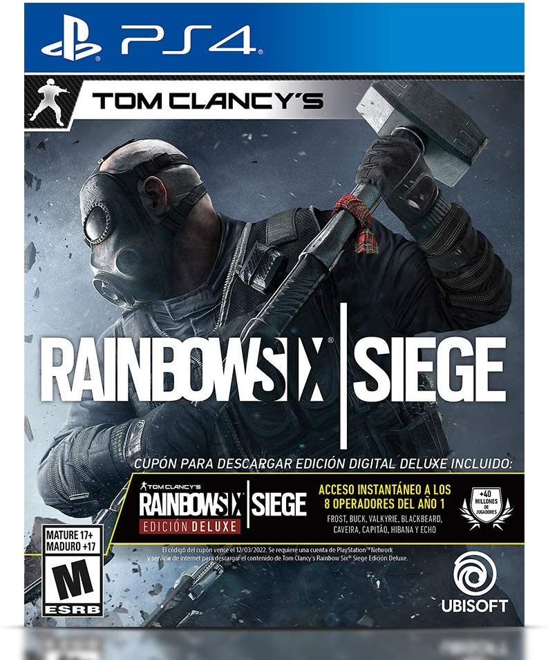PlayStation 4 Hits 1TB con 3 juegos: Days Gone, Detroit: Become Human, Tom Clancy's Rainbow Six: Siege - Bundle Edition
