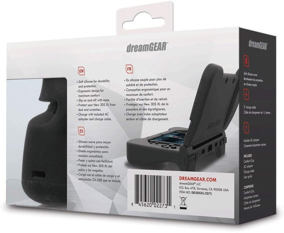 DreamGEAR Power Play Kit: Black for New Nintendo 3DS XL