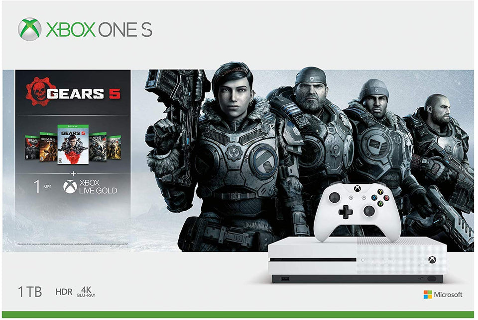 Paquete Xbox One S 1TB + Gears 5 - Bundle Edition