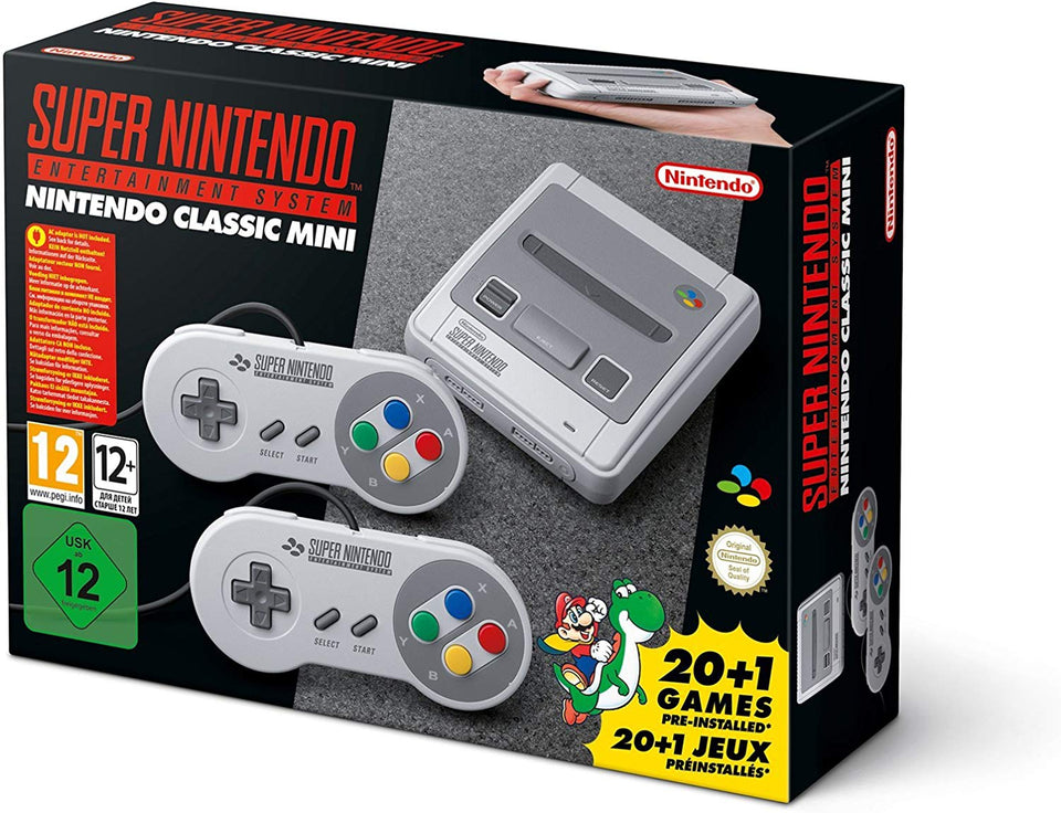 Nintendo Classic Mini: Super Entertainment System Gris - videoconsolas (Gris, HDMI) - Super Nintendo