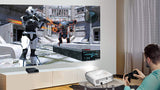BenQ Proyector 1080p para Casa y Videojuegos (W1210ST), Full HD, Bocinas Integradas 10Wx2, Bajo Input Lag para fluidez en el juego, DLP, 1920x1080, 2200 Lúmenes, Alto Contraste 15000:1, Superior Tiro Corto, 3D, HDMI