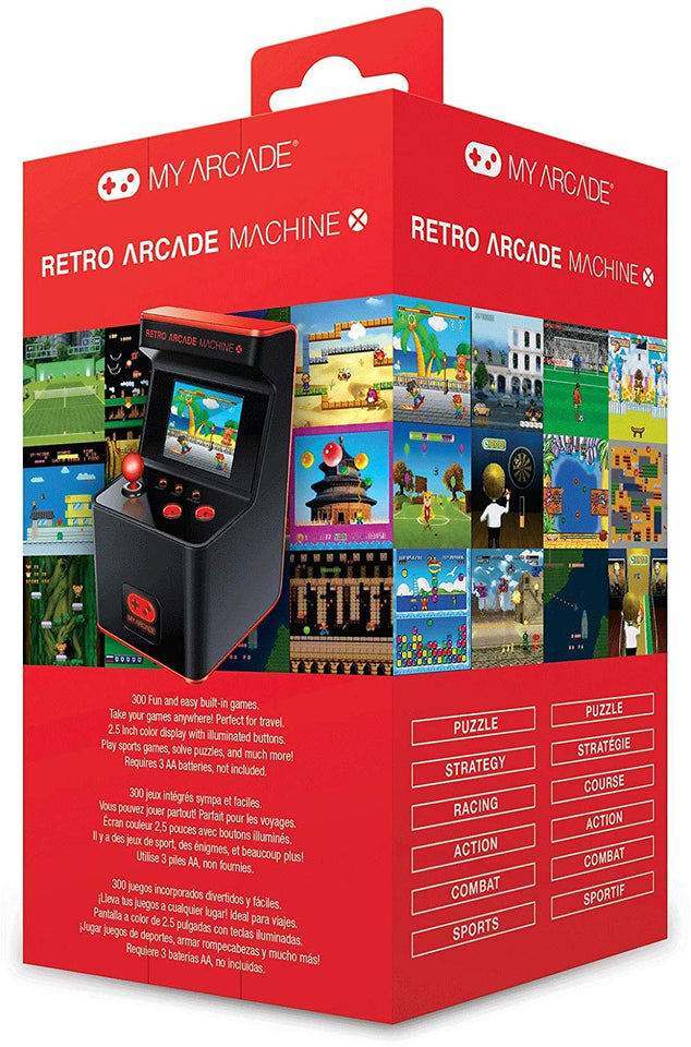 My Arcade DGUN-2593 Retro Arcade Machine with 300 Games - Standard Edition